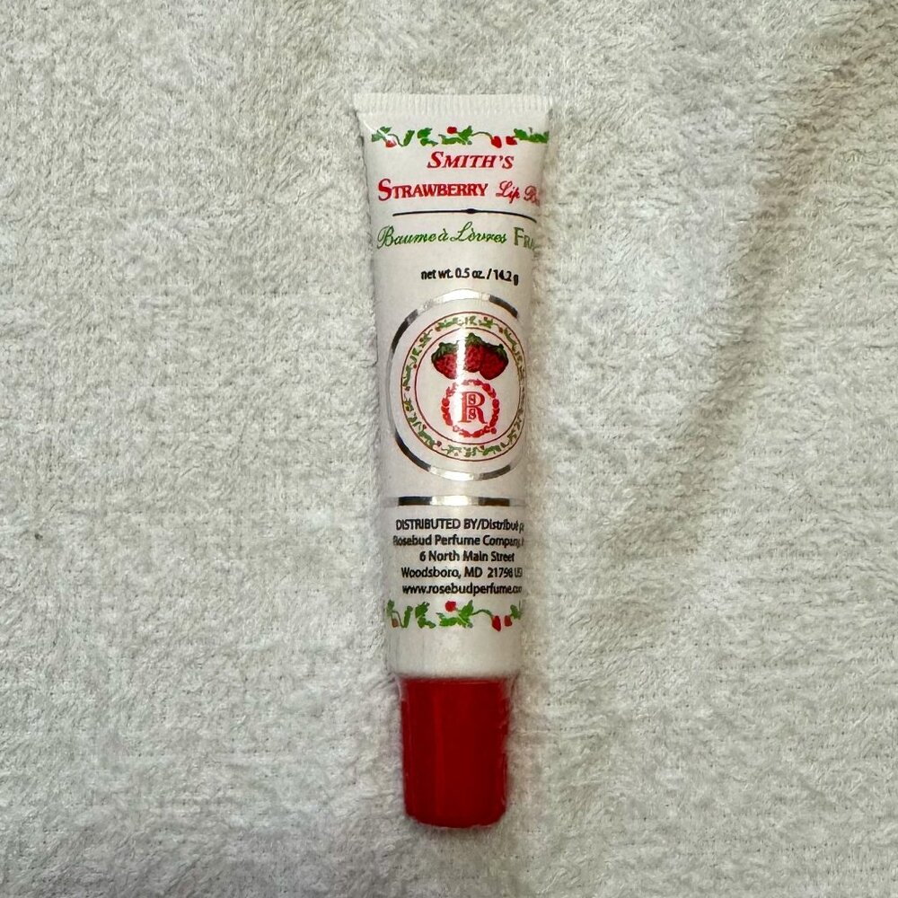 Smith's Strawberry Lip Balm Tube